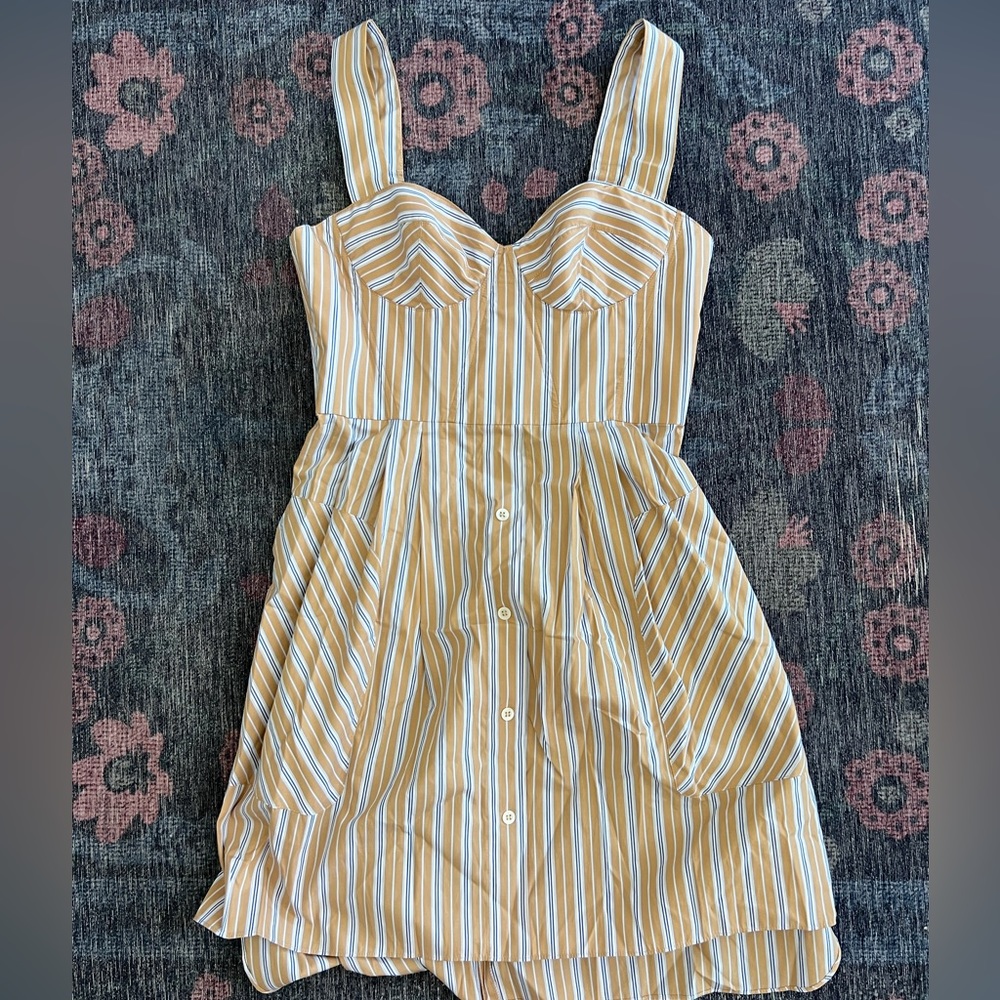 Lidaan Striped Dress